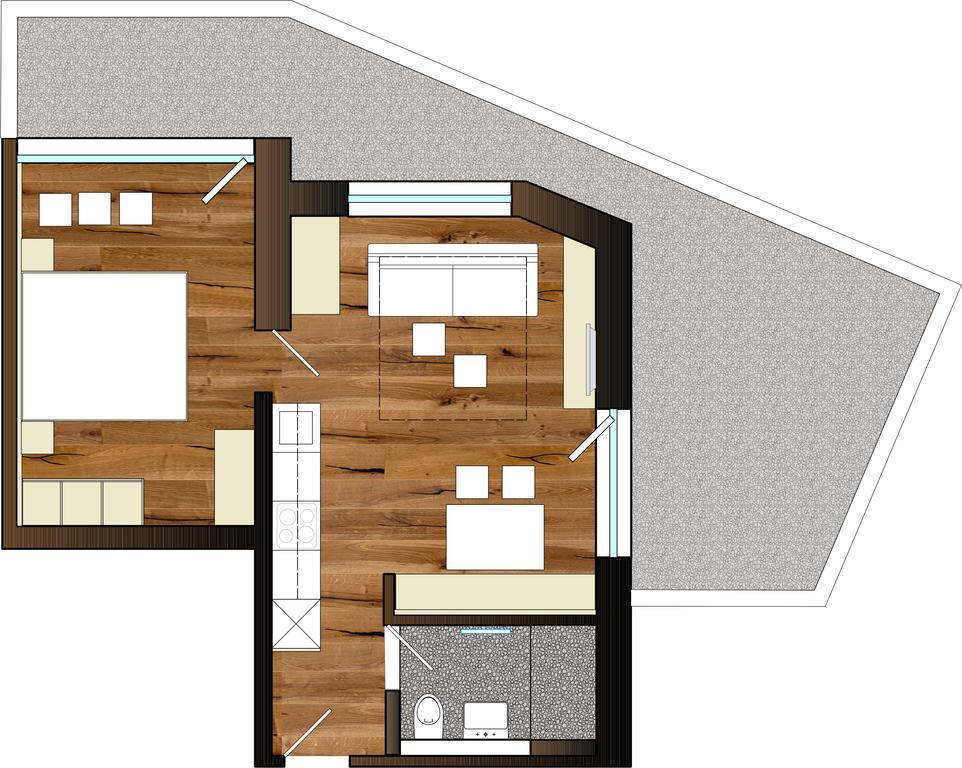 Apart Chamins Ischgl Esterno foto